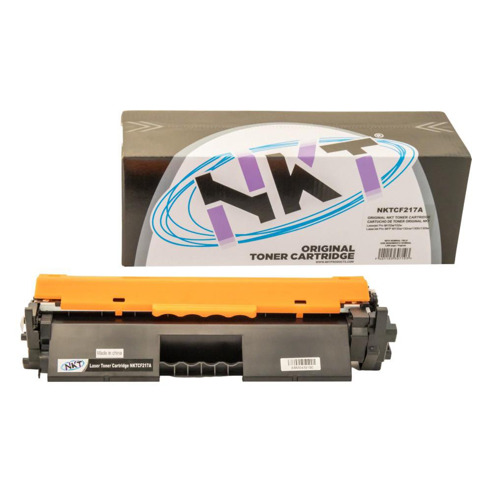 Cartucho de Tóner NKT Compatible HP CF217A Negro 1,600 Páginas