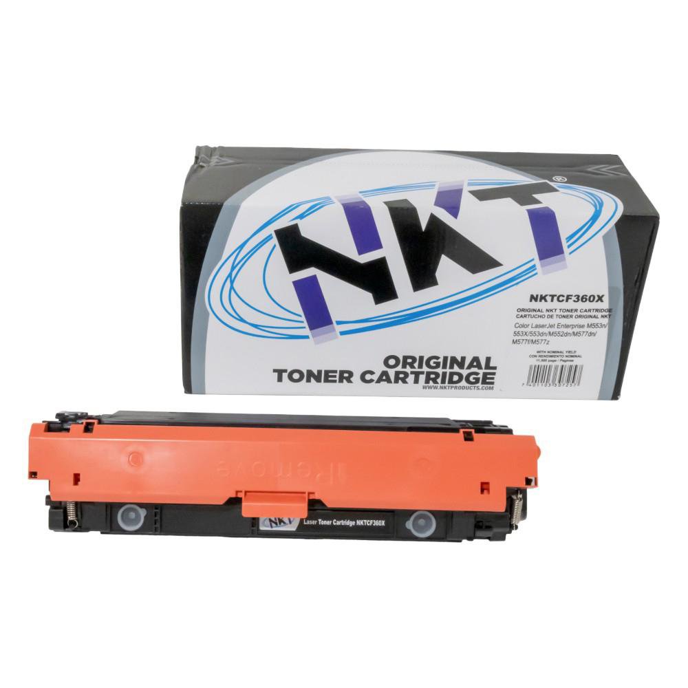 Cartucho de Tóner Láser Negro CF360X 508X de Alto Rendimiento Compatible con Impresoras HP