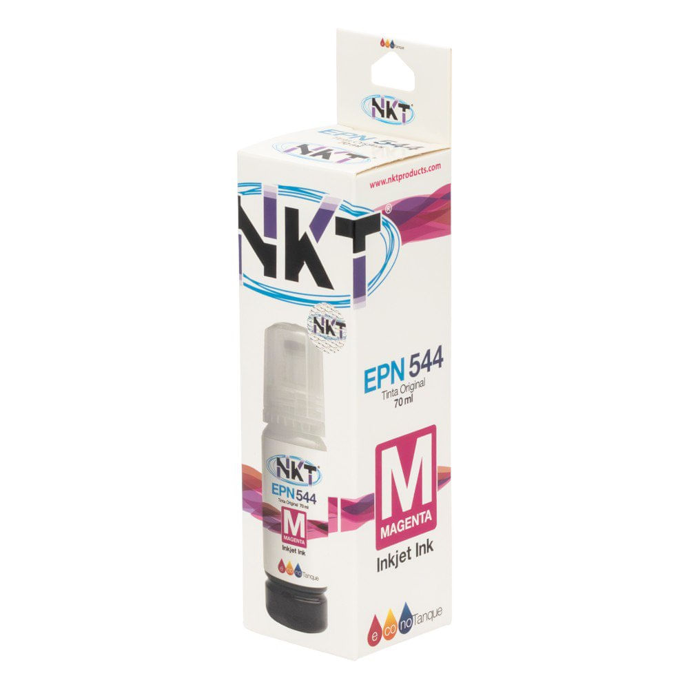 Tinta NKT 70 ml en Color Magenta para Epson 544 en Paquete de 3 Uds