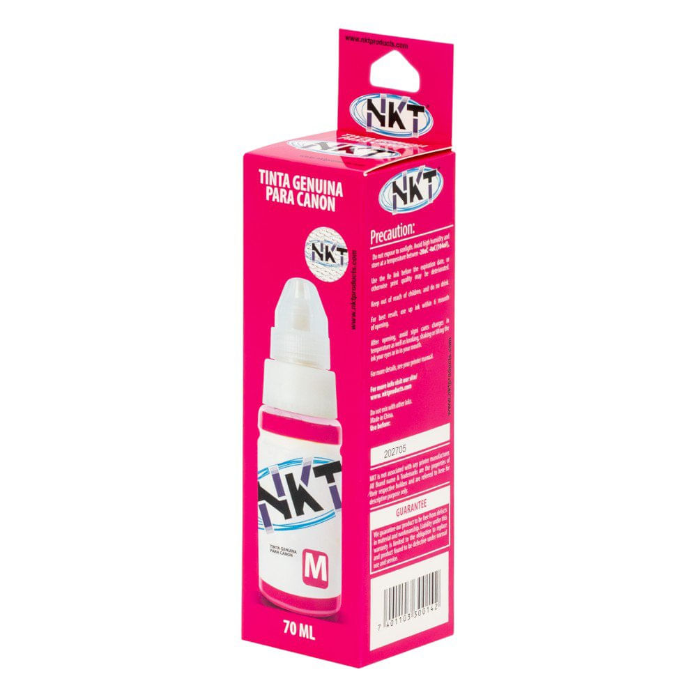 Tinta NKT 70 ml en Color Magenta para Canon G Series en Paquete de 3 Uds