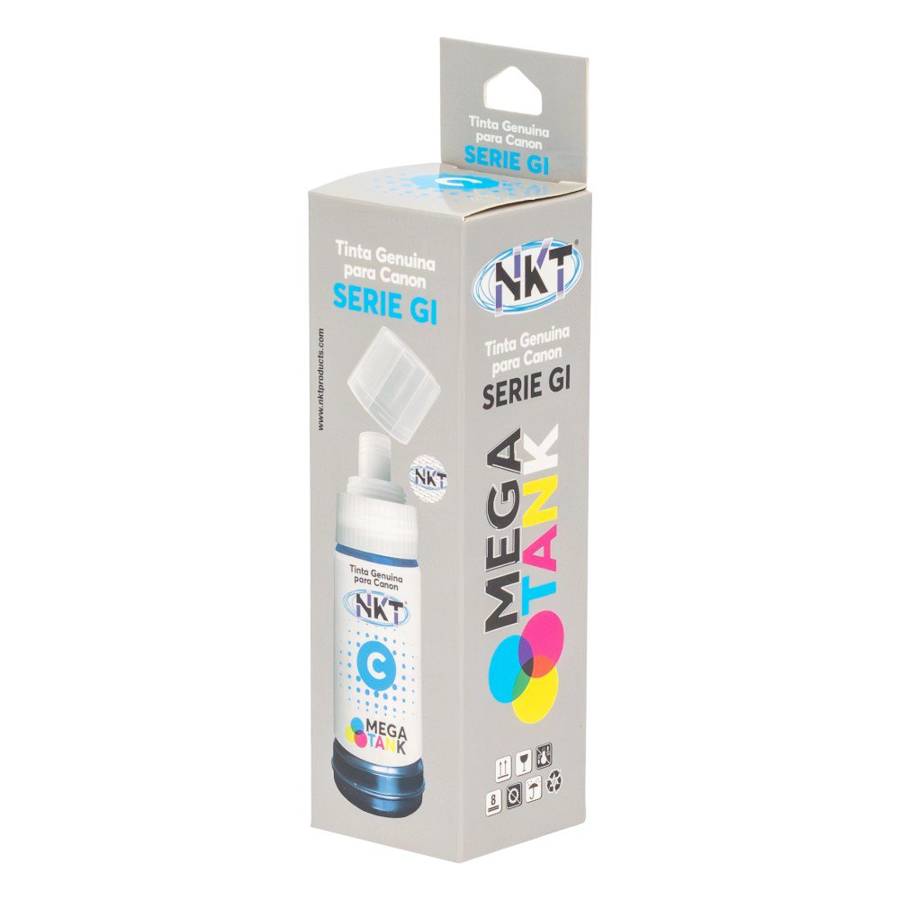 Tinta NKT Negra Universal 70 ml en Paquete de 3 Unidades para Impresoras