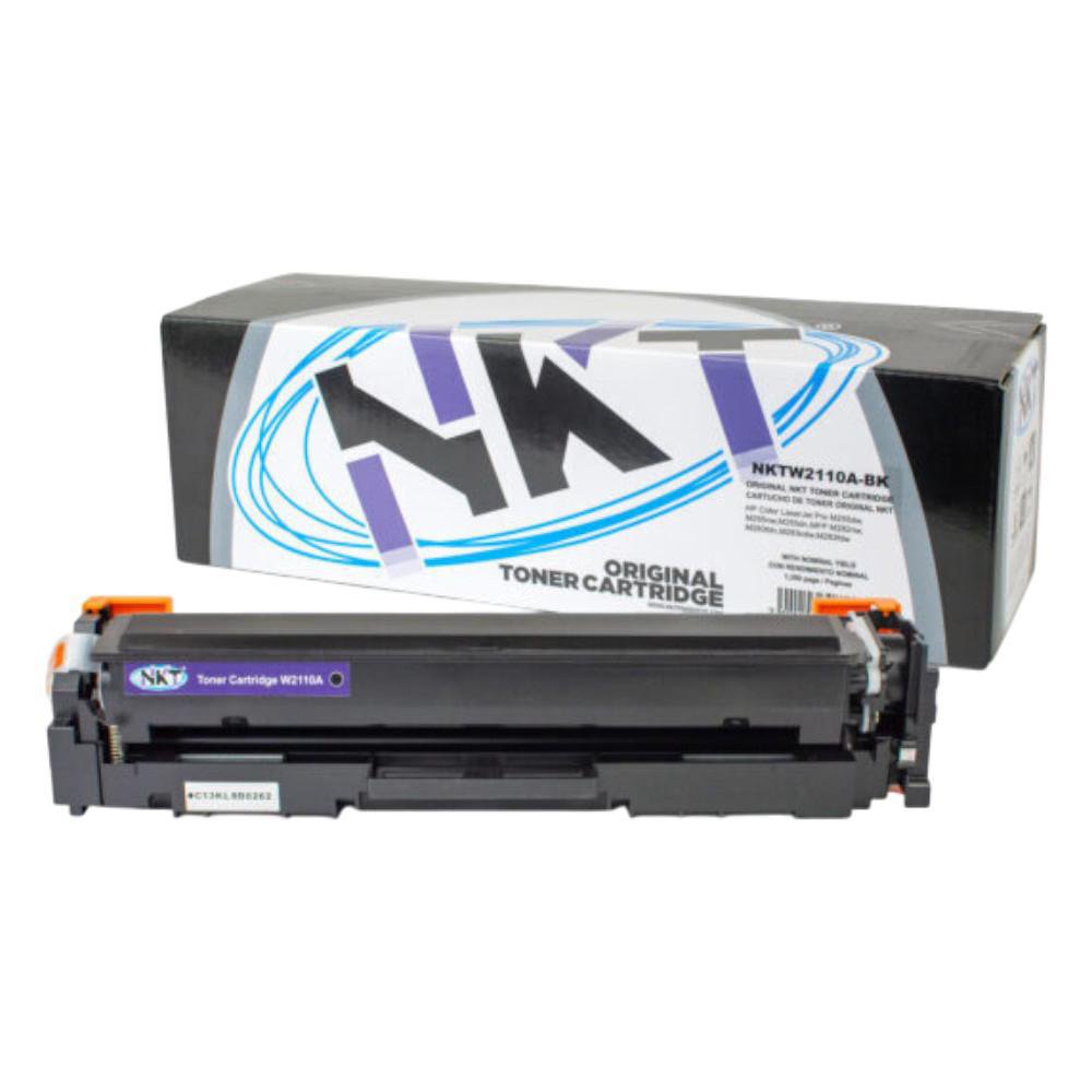 Tóner Original W2110A 206A con Chip para HP Color LaserJet Pro Color Negro
