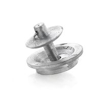 Válvula Para Pila De 1 1/2 De Aluminio - Longo