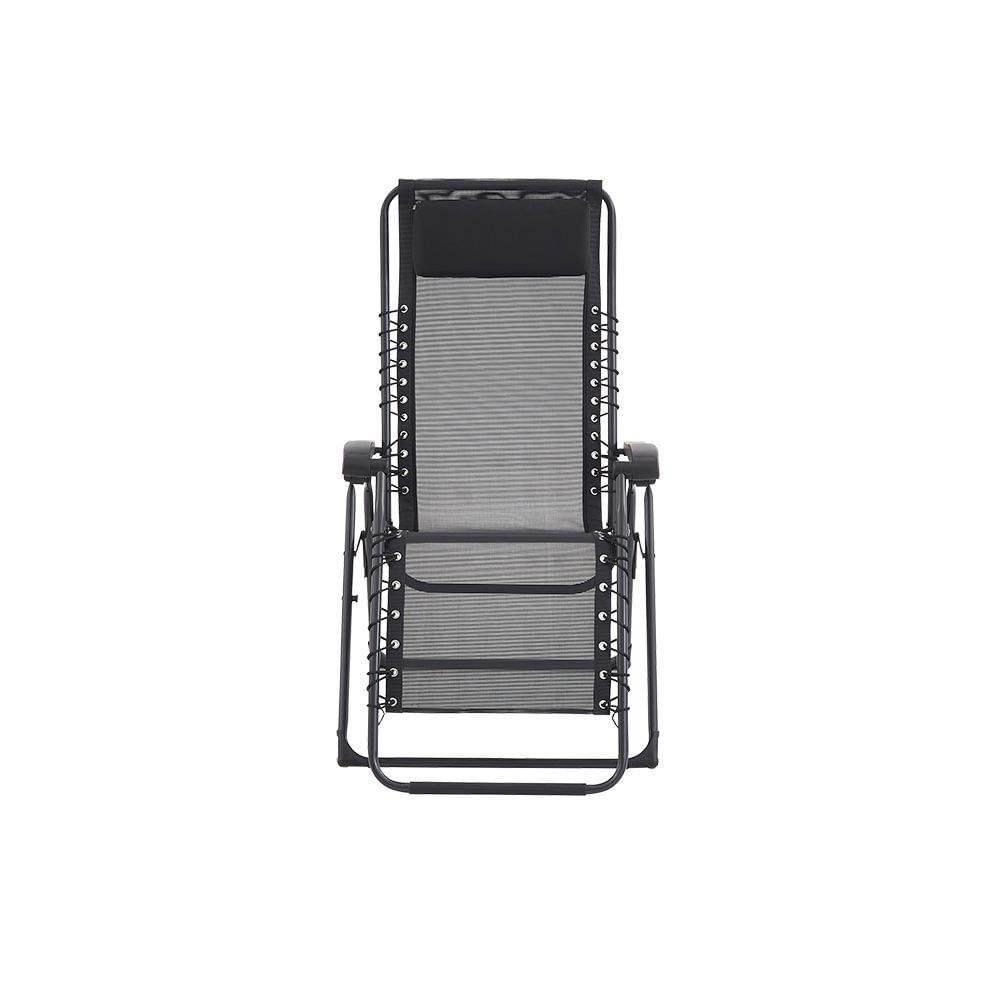 Silla de Jardín Gravedad Cero II de 87 x 110 x 66 cm Color Gris