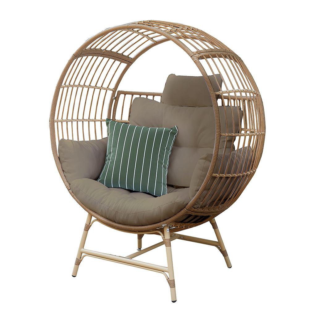 Silla Nido para Exterior Lula para 1 Persona Color Café Silla Nido para Exterior Lula Colo…
