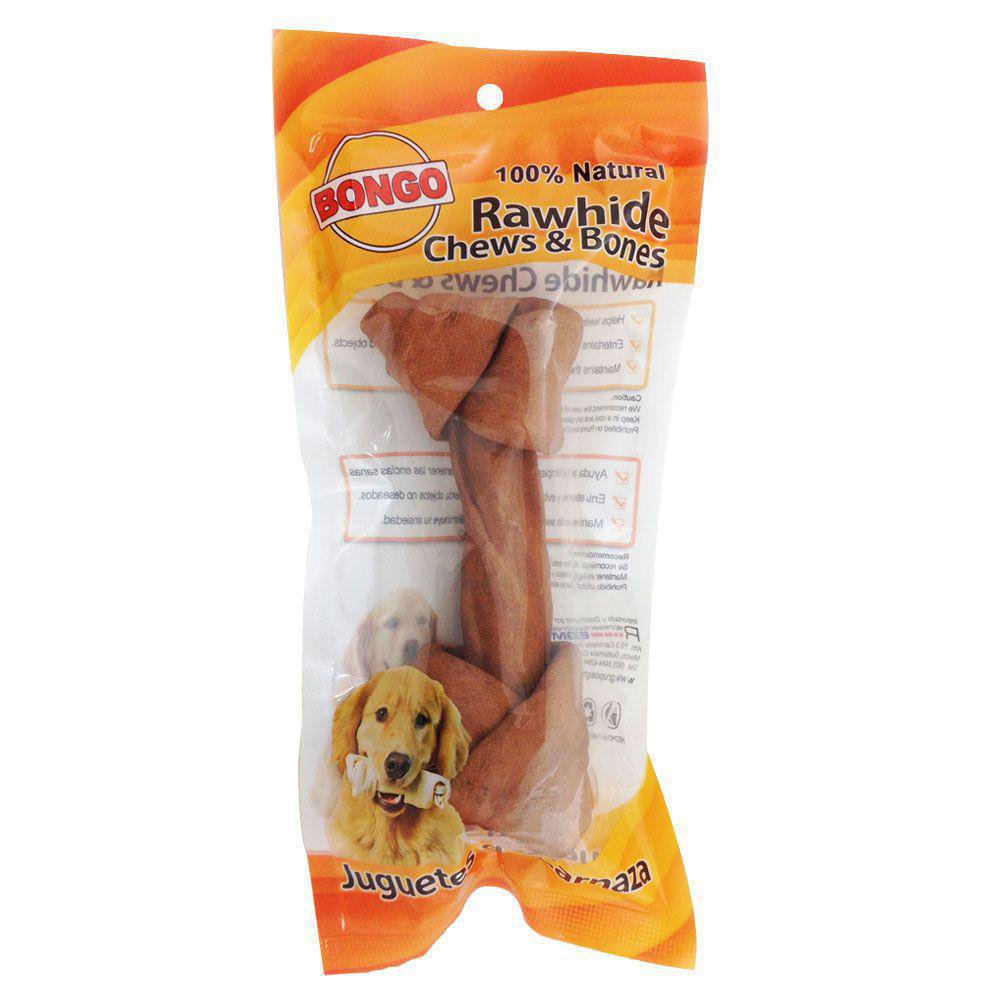 Hueso de Carnaza Natural para Perro Sabor a Carne de 7-8 Plg