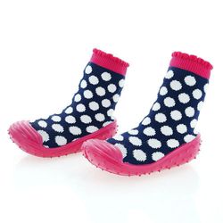 Set 2 Calcetas C/Suela 24-30M Circulos