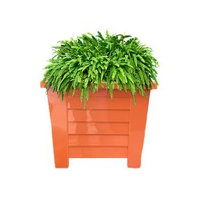 Maceta Est Madera 11 - 28 X 28 X 24 Sp - Spartaplast