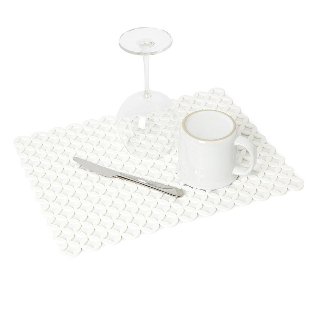 Alfombra Antideslizante para Lavaplatos Color Blanco