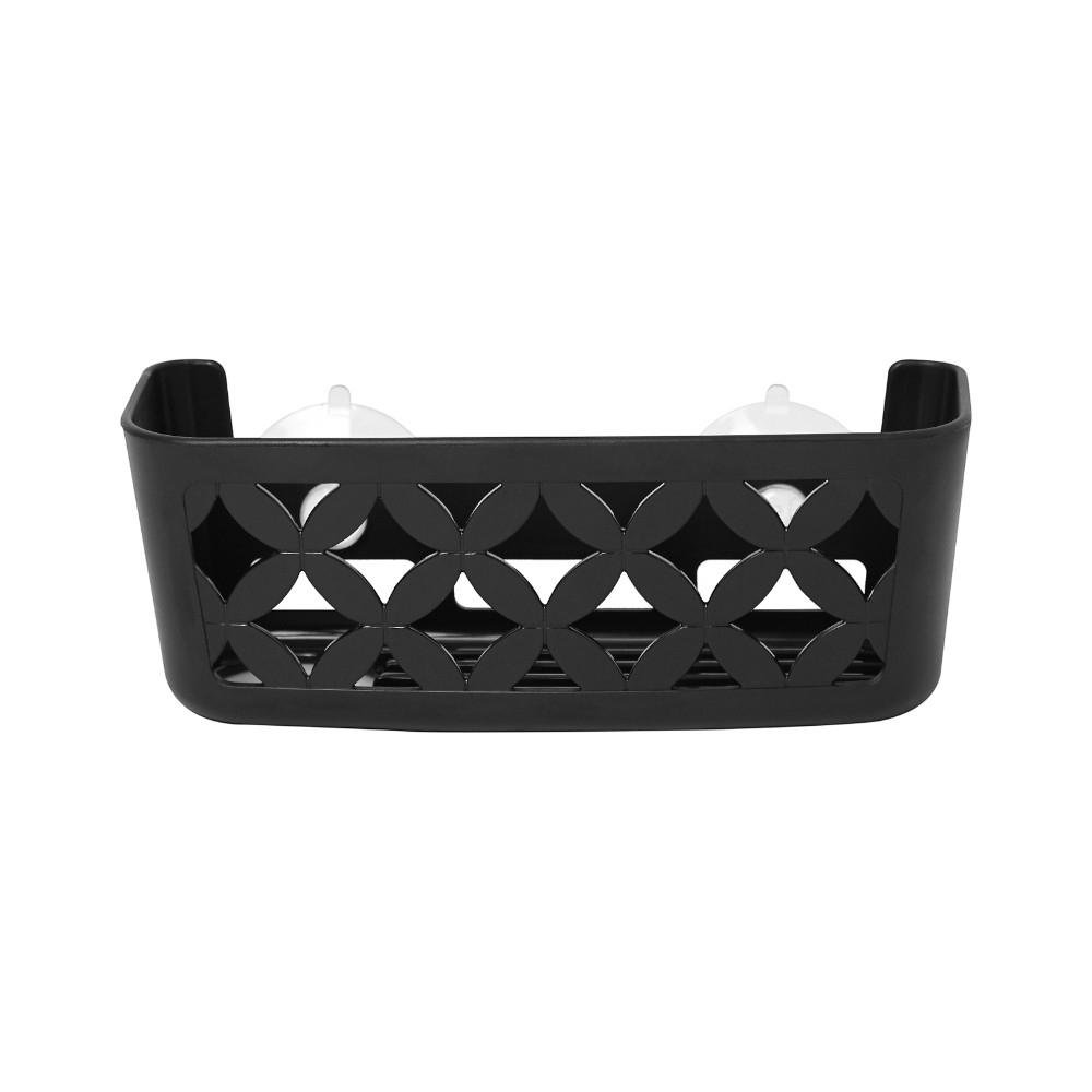Organizador de Plástico para Lavaplatos Color Negro Organizador para Lavatrastos Negro