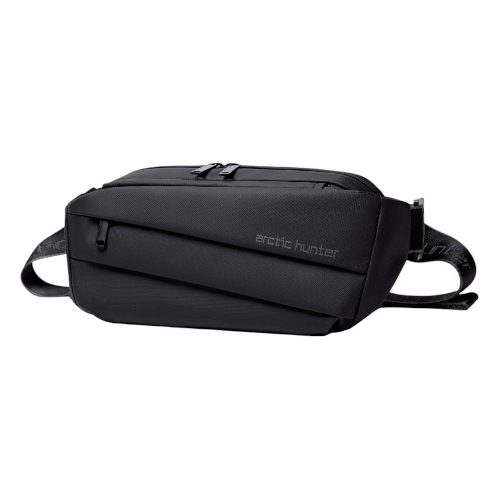 Cangurera Light Hunter Resistente al Agua Color Negro