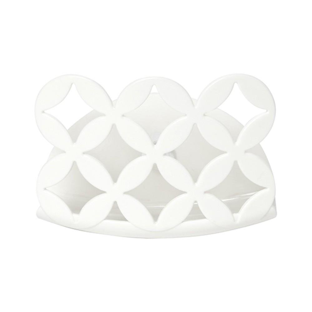 Porta Esponja de Succión para Lavaplatos Color Blanco Porta Esponja para Lavatrastos Blanc…