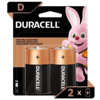 Batería Alkalina D 2 Pzs - Duracell