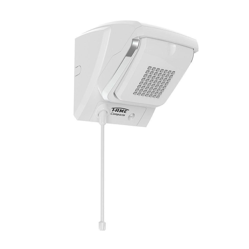 Calentador de Ducha Eléctrico Compacto de 5400 W 127 V Color Blanco con Control de Tempera…