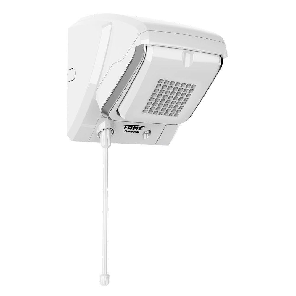 Calentador de Ducha Eléctrico Khrome de 5400 W 127 V Color Blanco con Control de Temperatu…