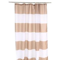 Cortina Taupe Polyester Para Baño - Viva Fresh