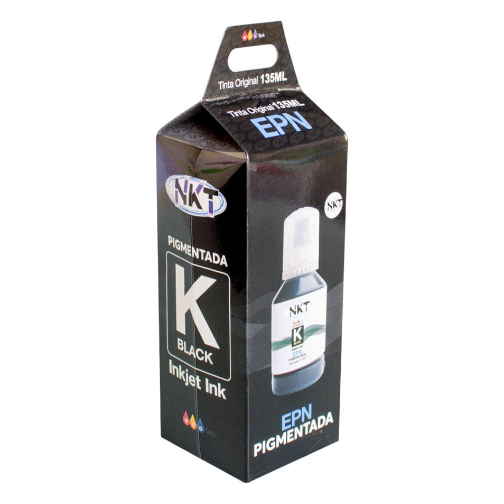 Tinta Pigmentada NKT de 135 Ml Negra para Epson 504/544