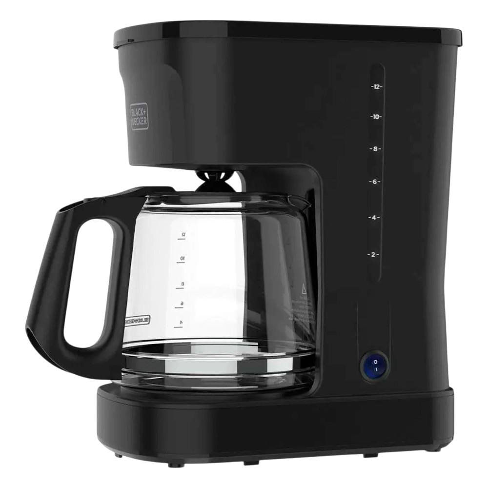 Cafetera Programable para 12 Tazas Color Negro Cafetera Eléctrica Programable de 12 Tazas…