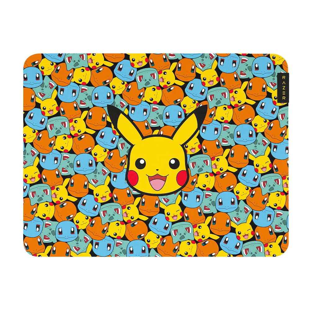 Mouse Pad Gamer Razer Gigantus V2 Edición Pokémon Kanto Tamaño Mediano 10.83 x 14.17 Plg