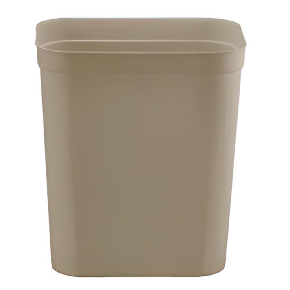 Basurero Rectangular de 10 L Color Beige