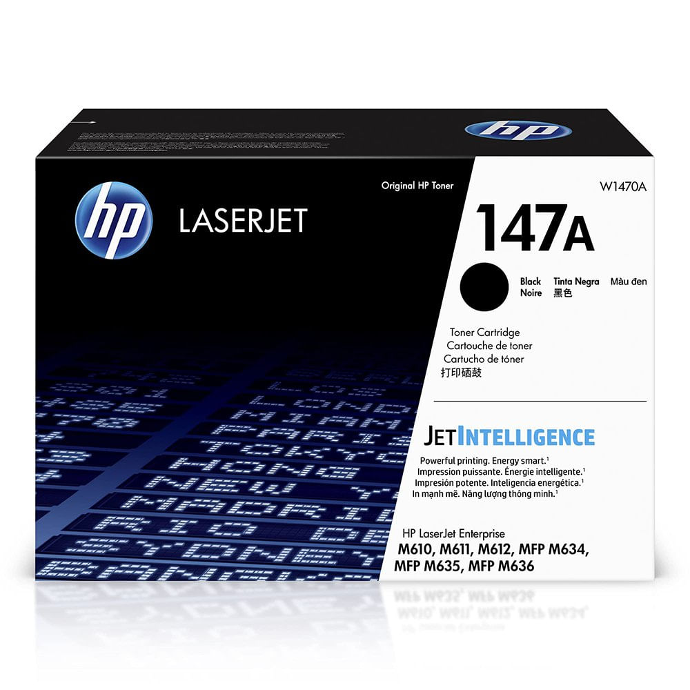 Cartucho Toner Cartridge Color Negro HP 147A