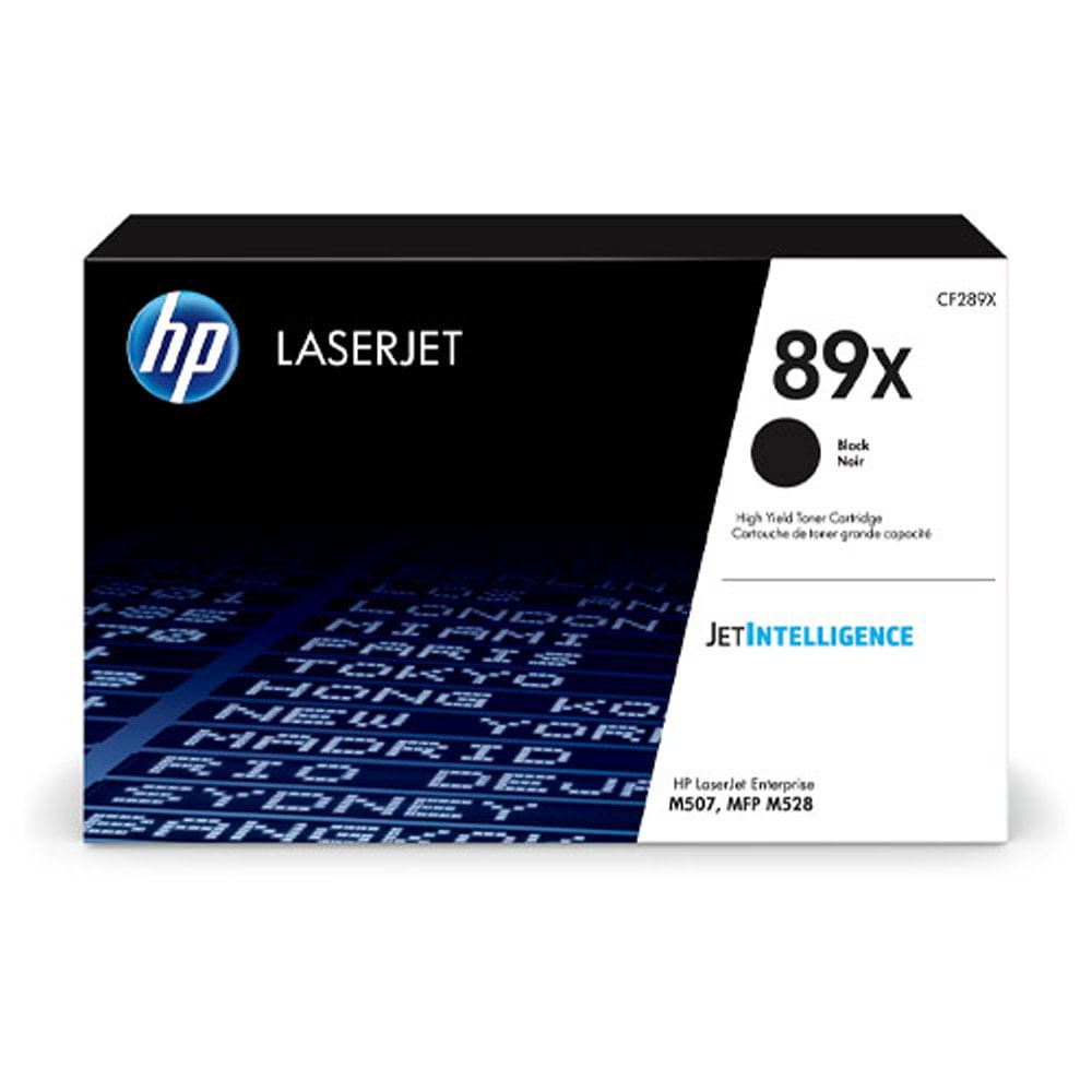 Tóner Original HP 89X LaserJet Gran Capacidad Para Pro M507 Negro