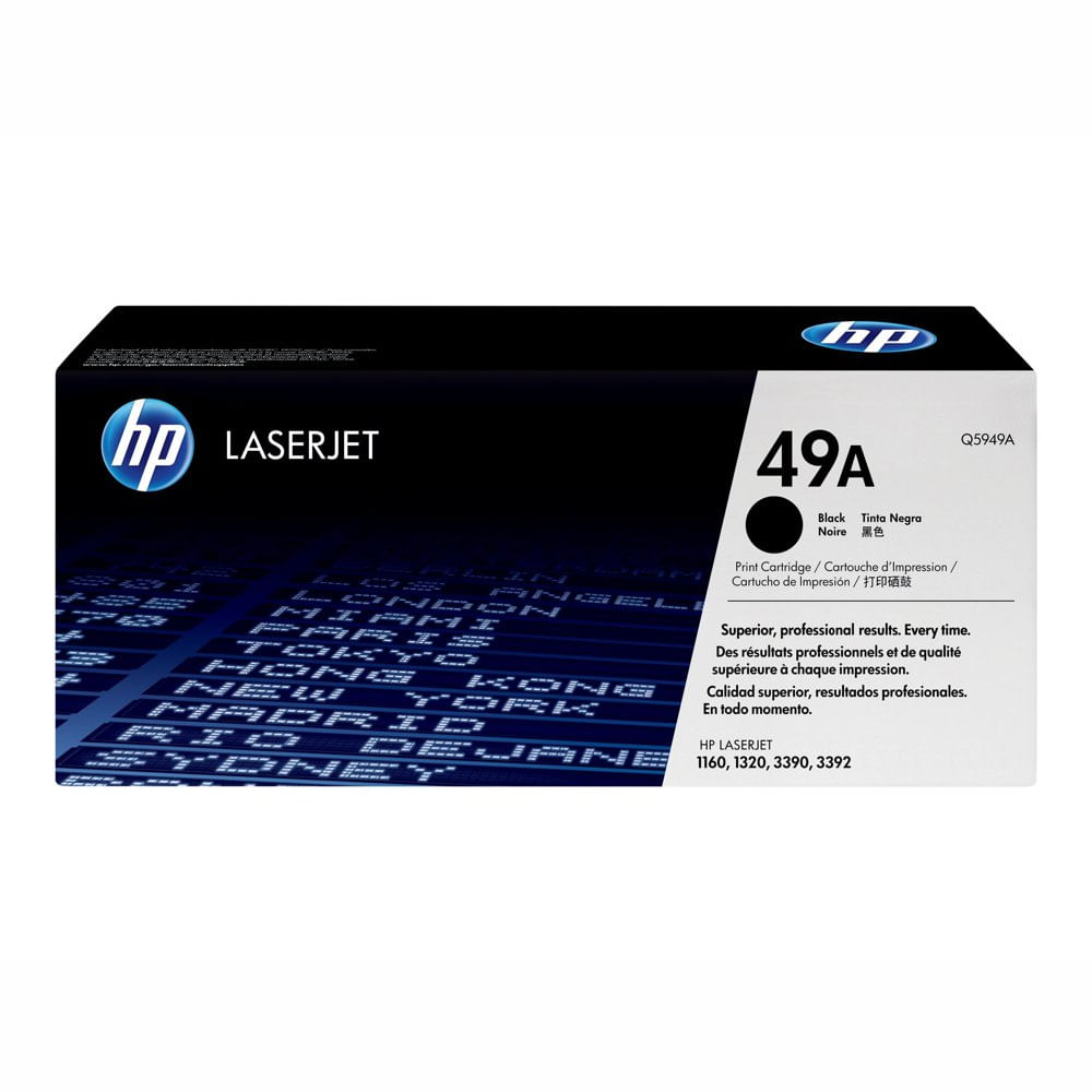 Tóner Original LaserJet HP 49A Negro
