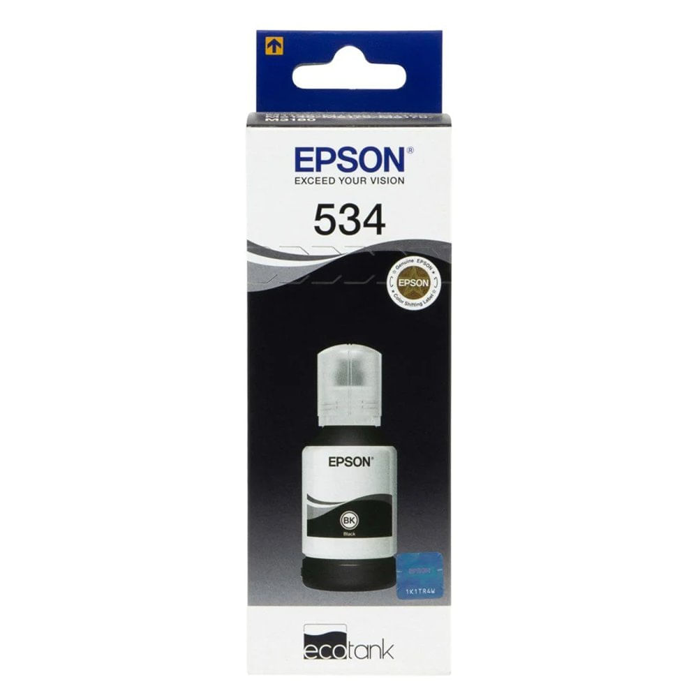Tinta para Impresoras Epson T534120-AL EcoTank Negra