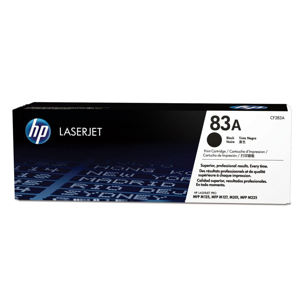 Cartucho de Tóner HP 83A Negro Original para Impresoras Láser HP