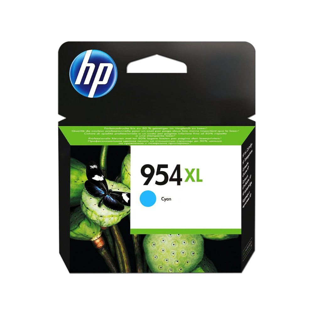 Cartucho de Tinta Original de Alto Rendimiento HP 954XL Cian