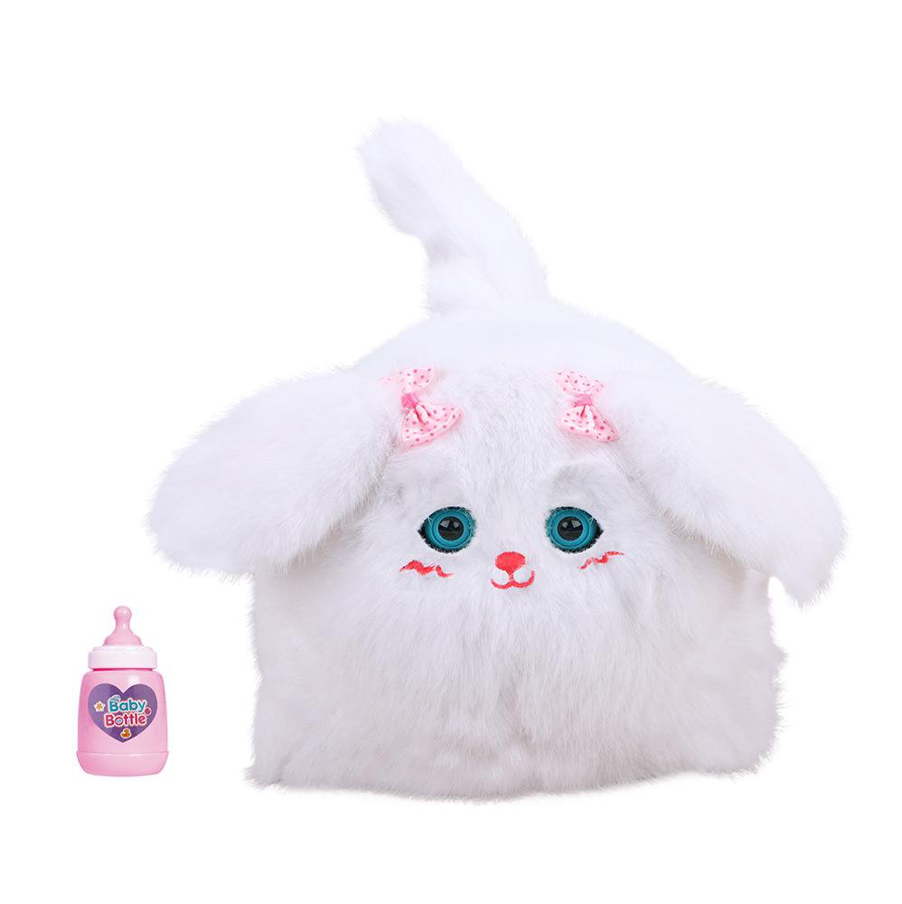 Mascota Interactiva Cute Pet Conejo Blanco con Movimiento 3+ Años Peluche de Conejo Intera…