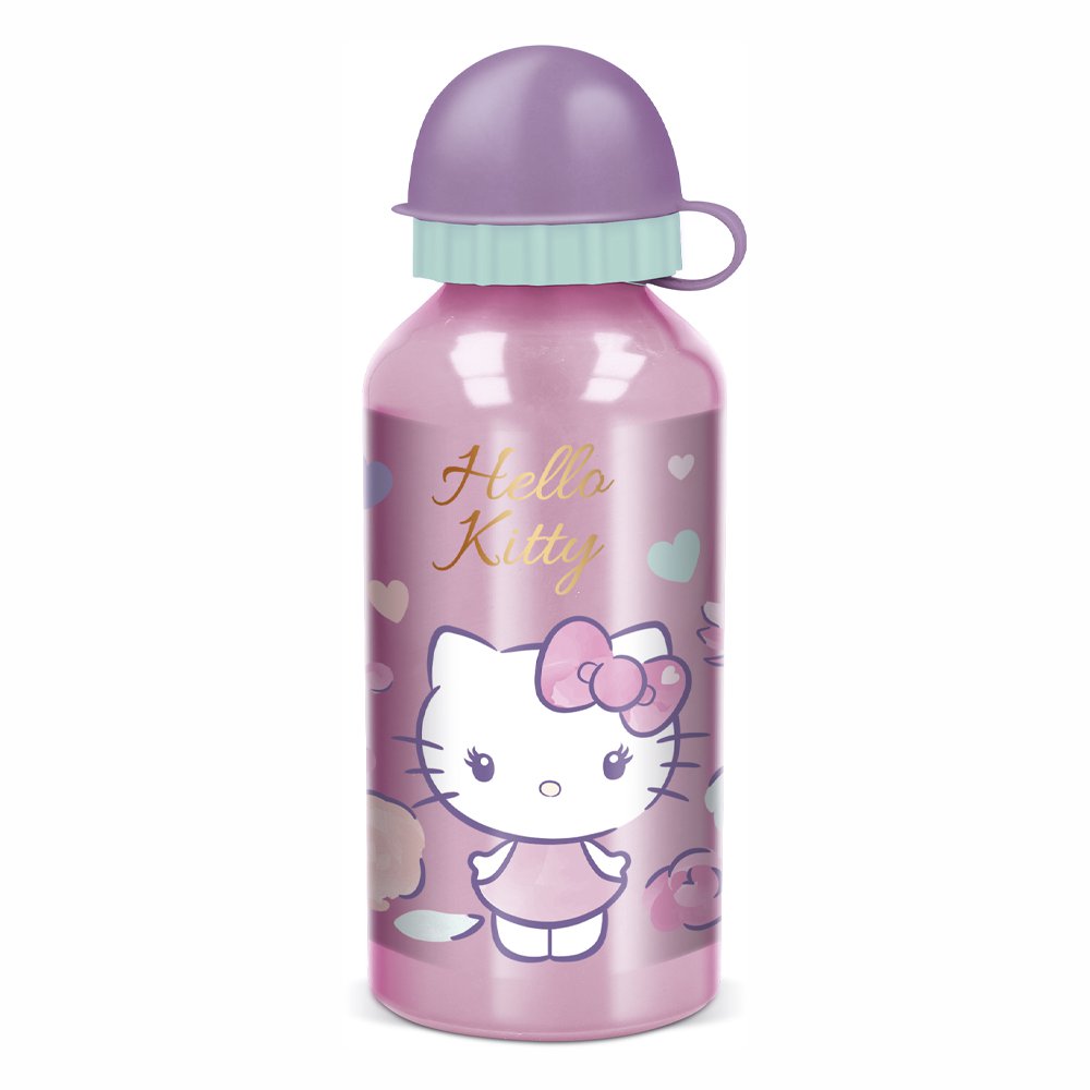 Pachón de Aluminio de 13.5 oz Diseño Hello Kitty