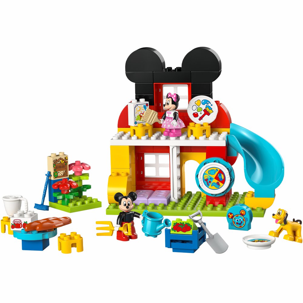 LEGO DUPLO Mickey Mouse Clubhouse Casa Club de Mickey Mouse con Minnie y Pluto #10456 de 8…