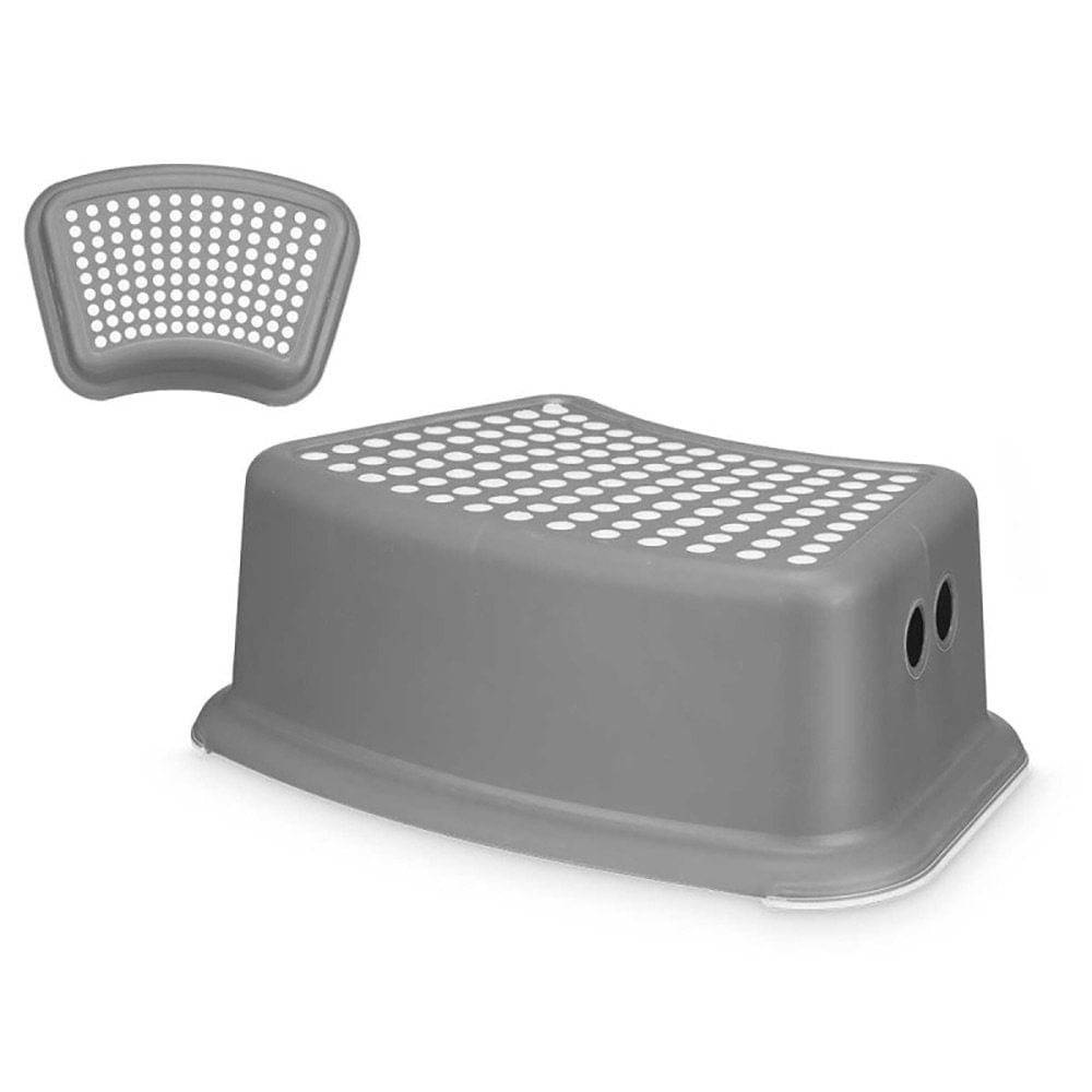 Banco Antideslizante 13 x 37 x 25.5 cm Color Gris