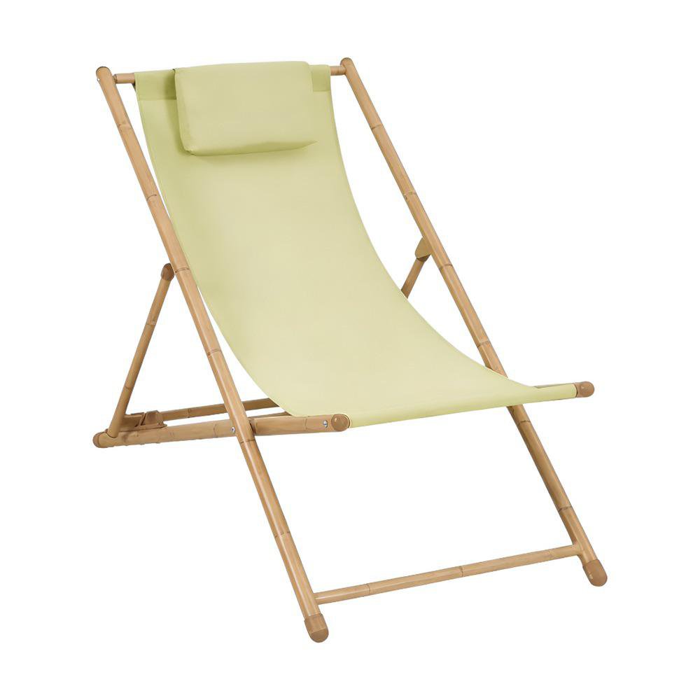 Silla de Playa Sahara de Aluminio Color Amarilla Silla de Playa Plegable Sahara Color Amar…
