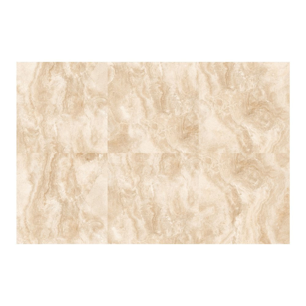 Piso Porcelanato Navona Color Beige Pulido Rectificado de 60 x 60 cm en Caja de 1.44 m²