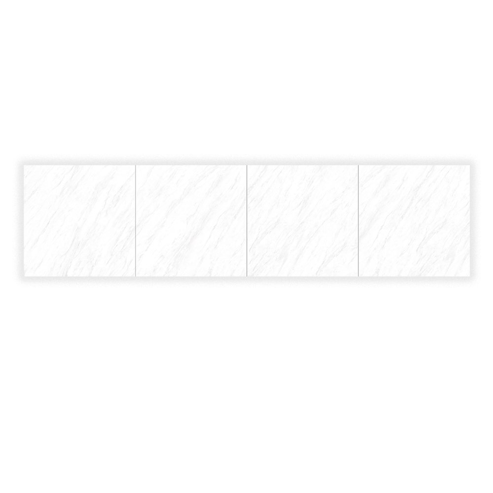 Piso Porcelanato Volakas Color Blanco Pulido Rectificado de 60 x 60 cm en Caja de 1.44 m²