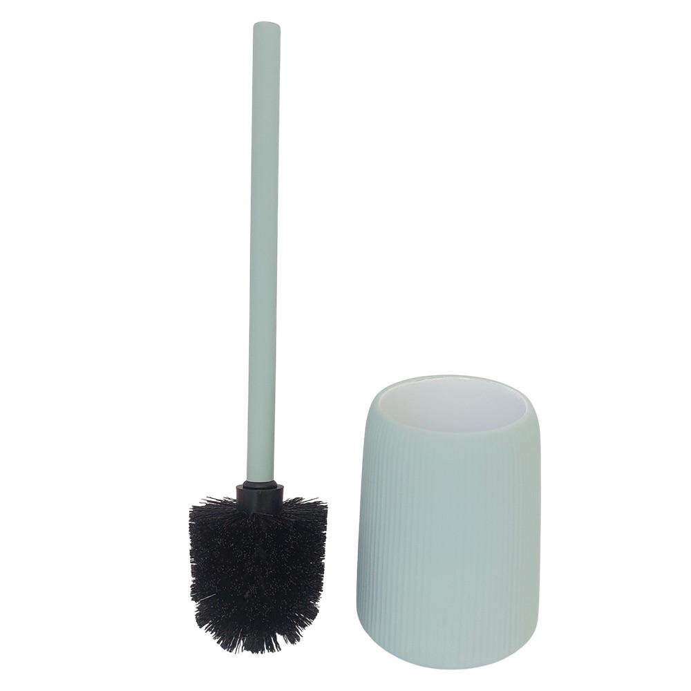 Cepillo para Baño de Plástico Texturizado Color Celeste