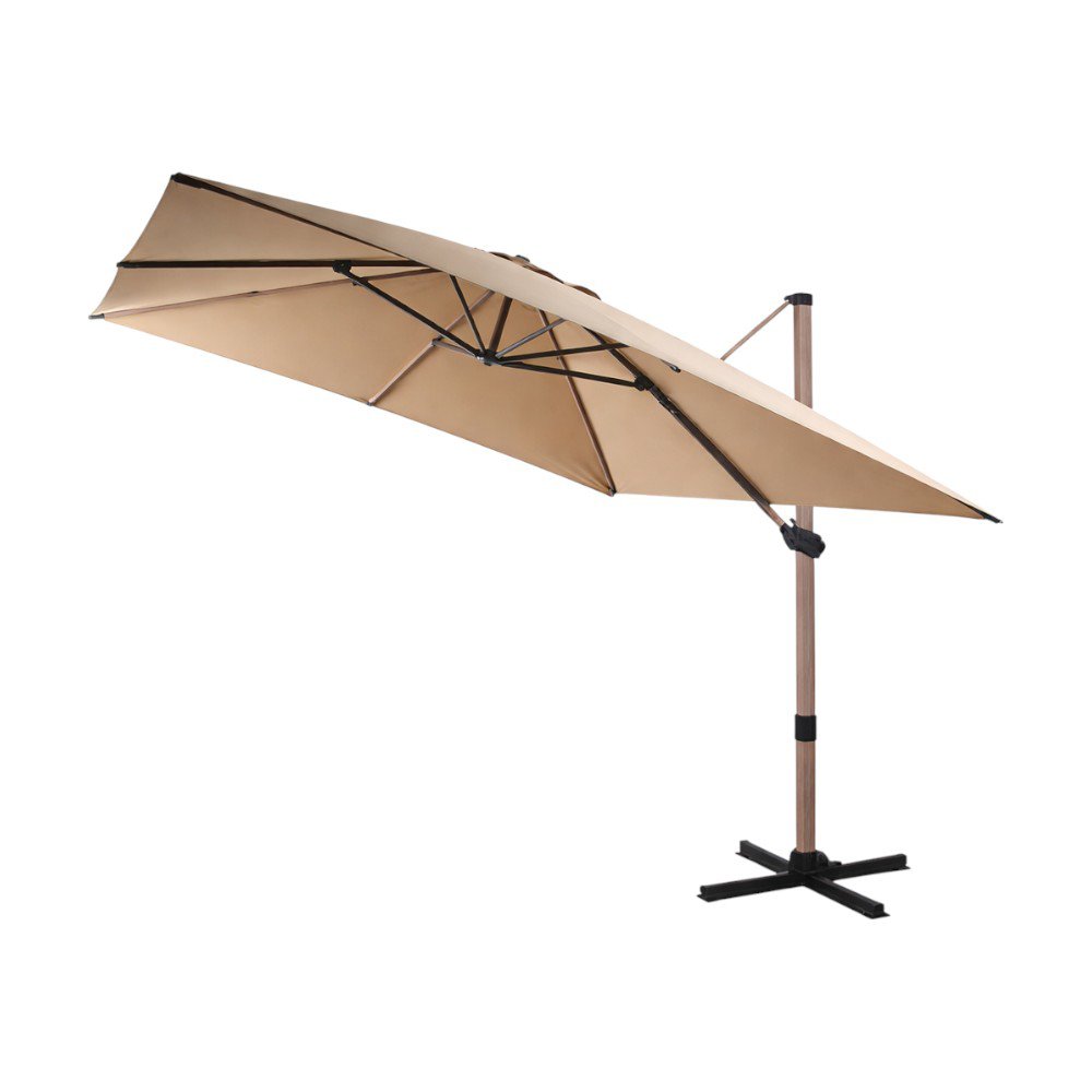 Sombrilla Banana Landa 3 Metros Color Beige