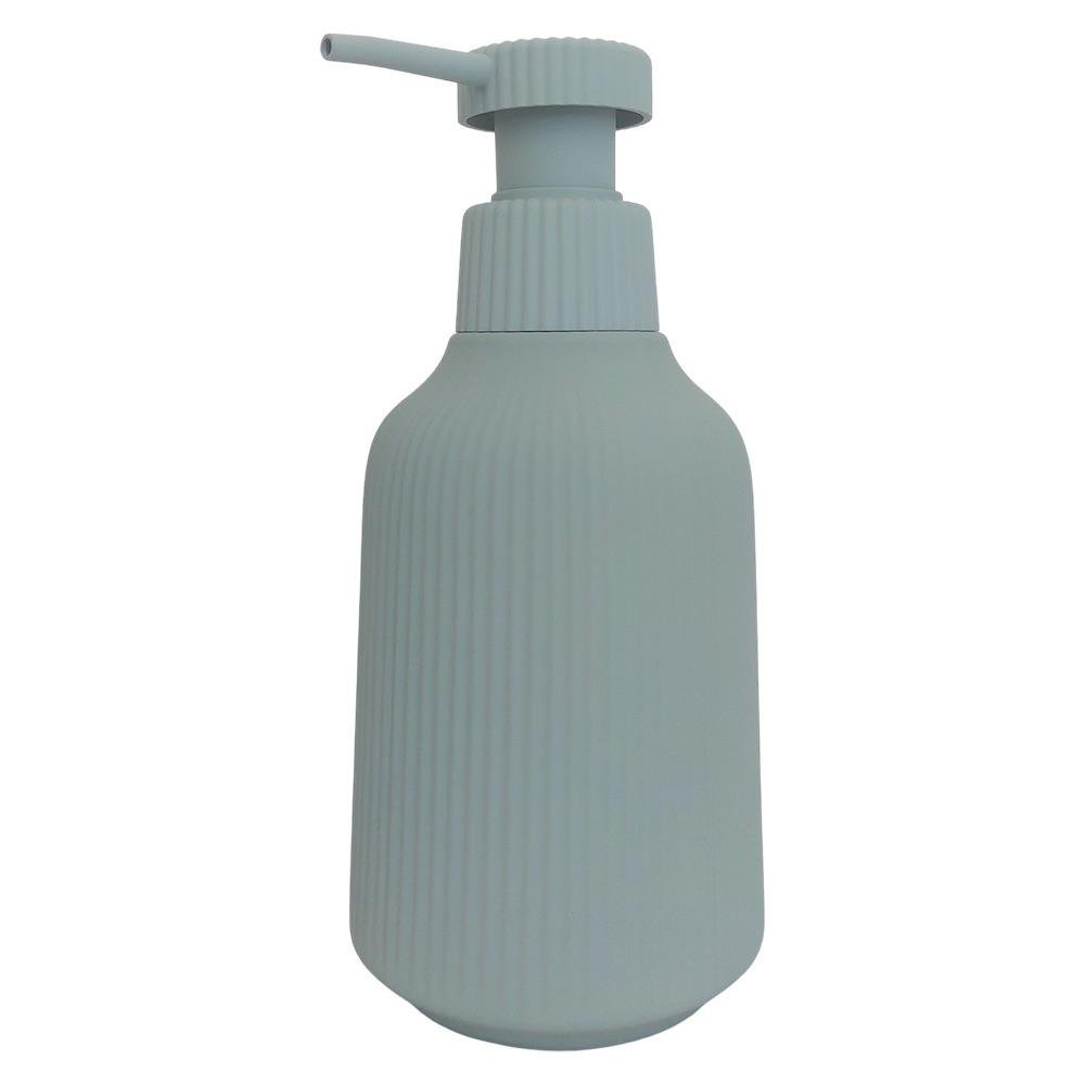 Dispensador de Jabón Texturizado de 18.5 x 8.5 cm Color Celeste Dispensador de Jabón 18.5…