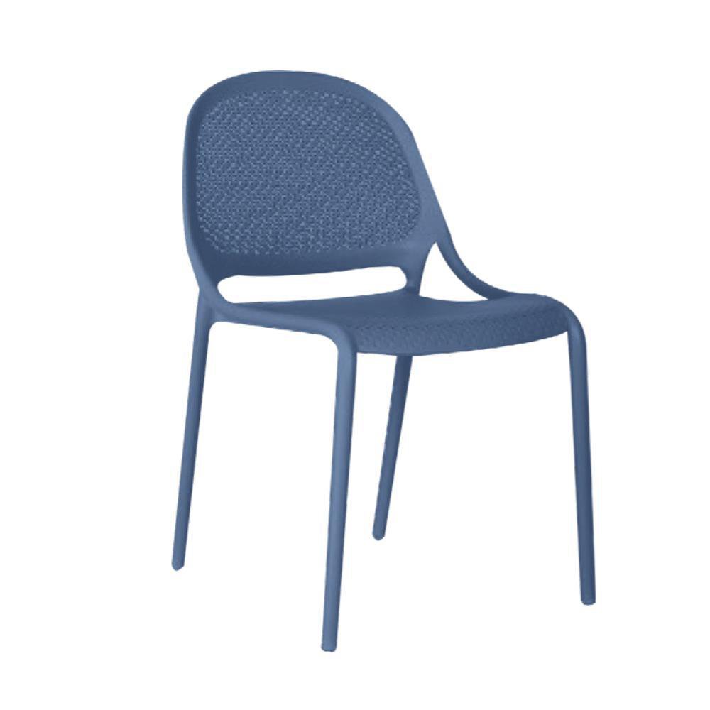 Silla de Exterior Jodie Color Azul Silla Exterior Jodie Azul