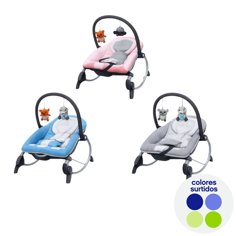 Sillita Tipo Mecedora Multifunción - Colores Surtidos Silla Mecedora Genial Multifunción C…