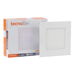 Lámpara Led Empotrable Cuadrada 12W - Tecnolite Varios Colores