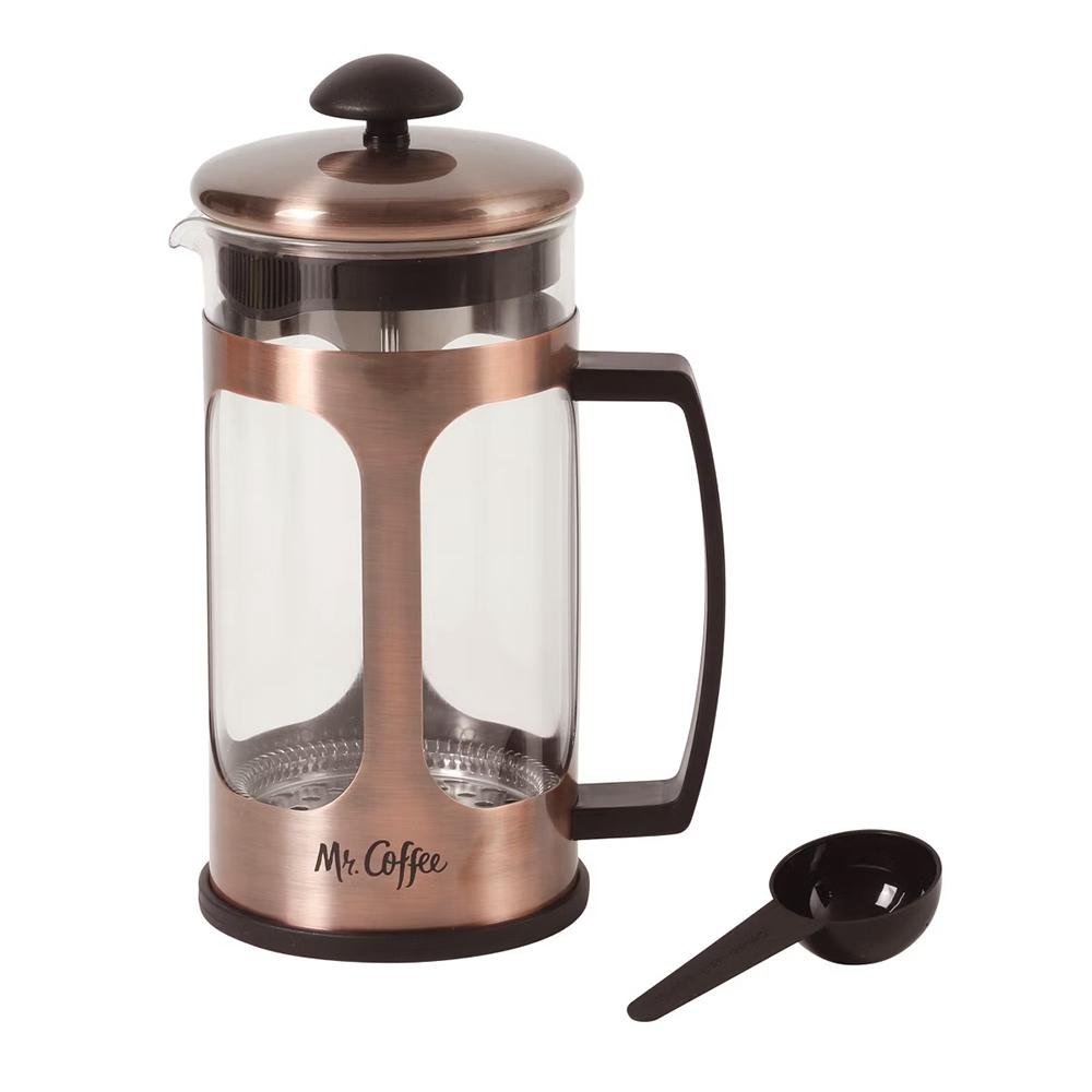 Cafetera Prensa Francesa Daily Brew de 916 ml Color Cobre