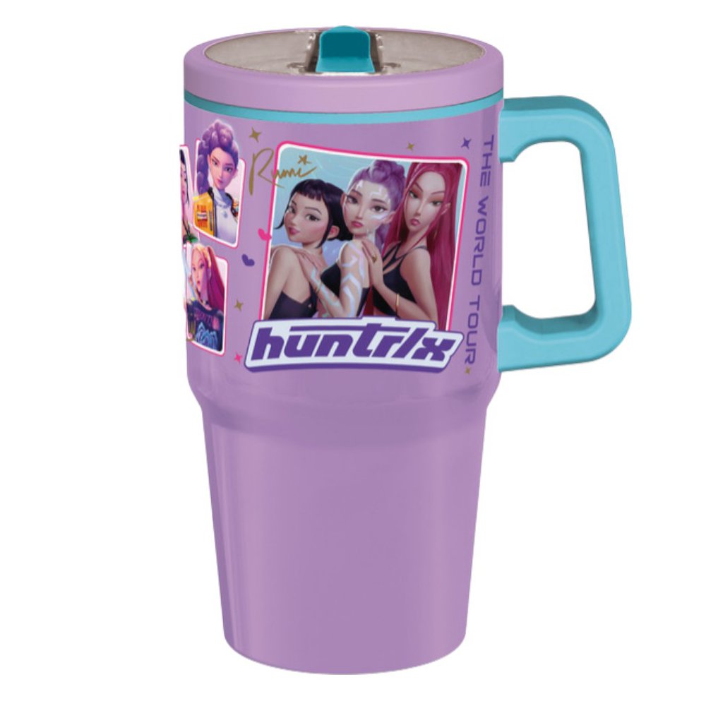 Tumbler Kids Sipper Huntrix K-Pop Demon Hunters de 21.6 Oz