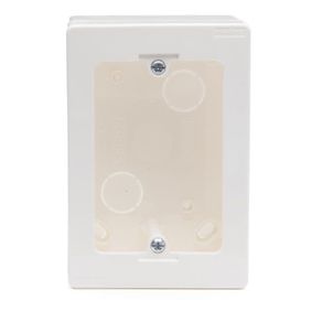 Caja Eléctrica Superficial Rectangular De Plástico - Legrand
