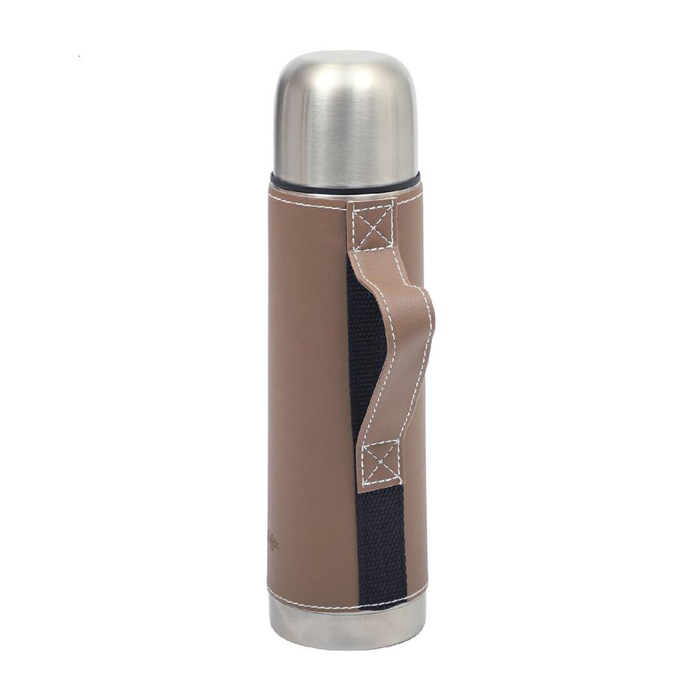 Termo Leatherette de 680 ml Color Café