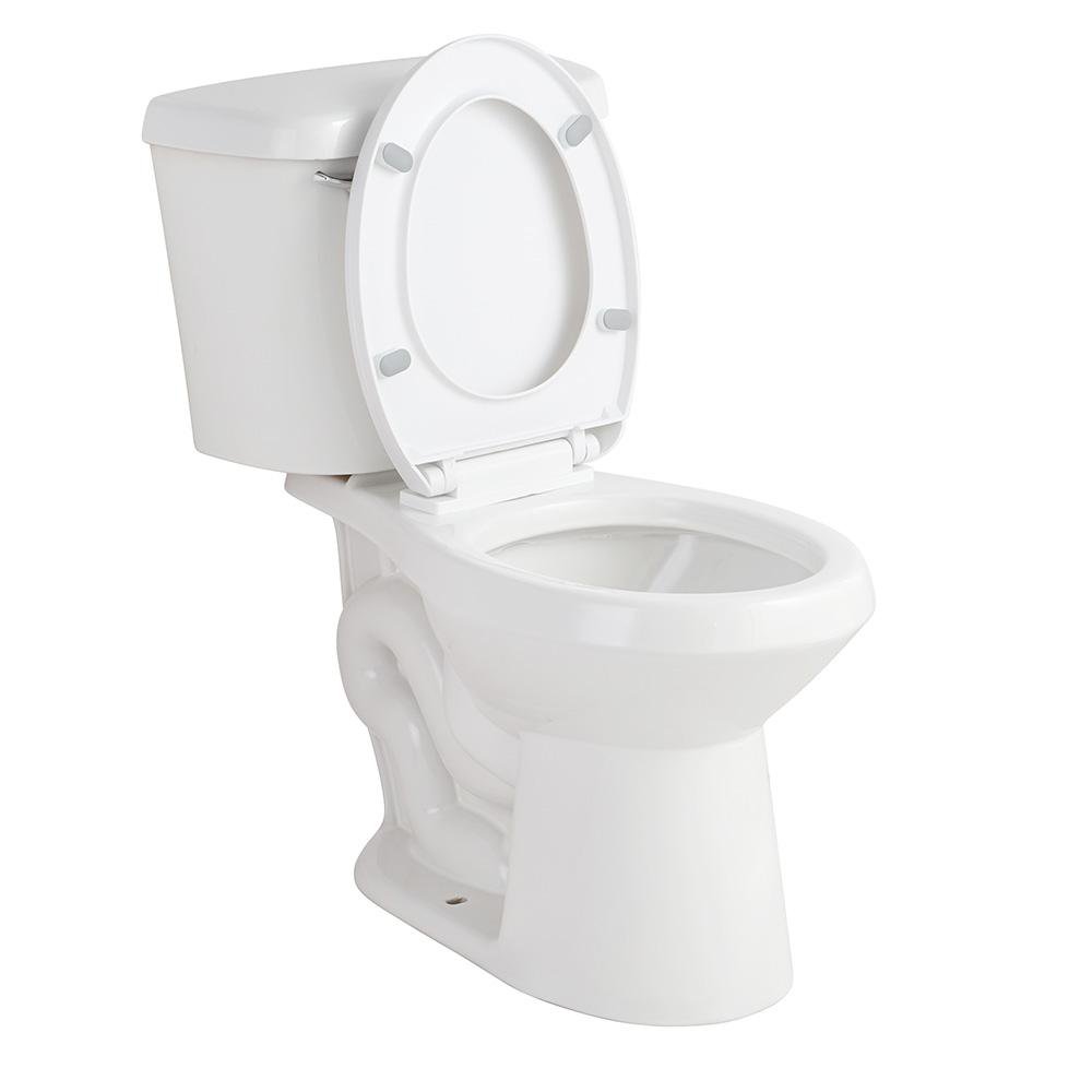 Sanitario de 2 Piezas Elongado Imperial para Baño Color Blanco