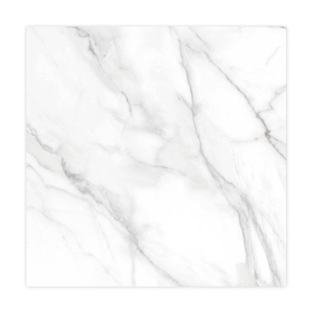 Piso Cerámico Le Blanc Acabado Brillante Color Blanco de 43 x 43 cm en Caja de 2.43 m²