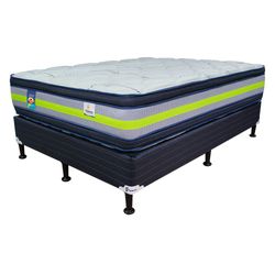 Set De Cama Colchón + Base Doble Soft - Facenco Varios Tamaños